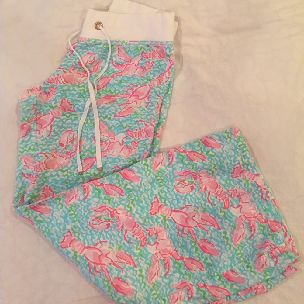 Lilly Pulitzer Lobstah Roll Beach Pants.