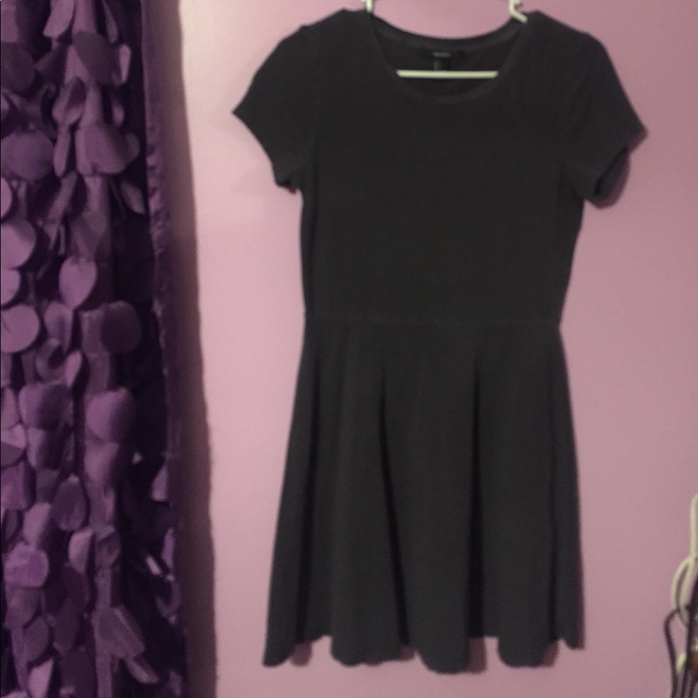 All grey babydoll dress size large