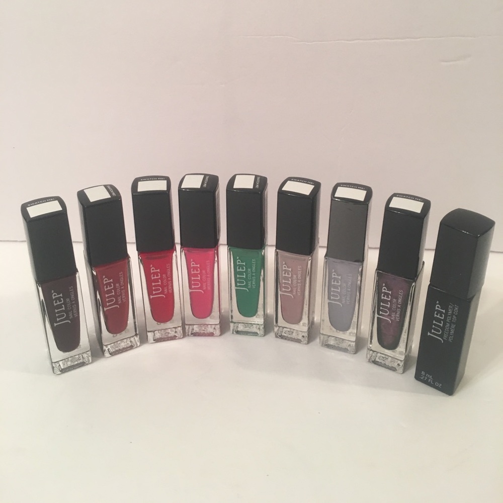 SOLD!!! NEW NEVER USED 9 JULEP NAIL POLISH BUNDLE! - Picture 1 of 4
