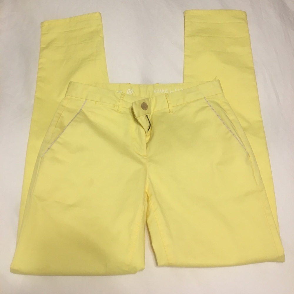 Gap yellow pants