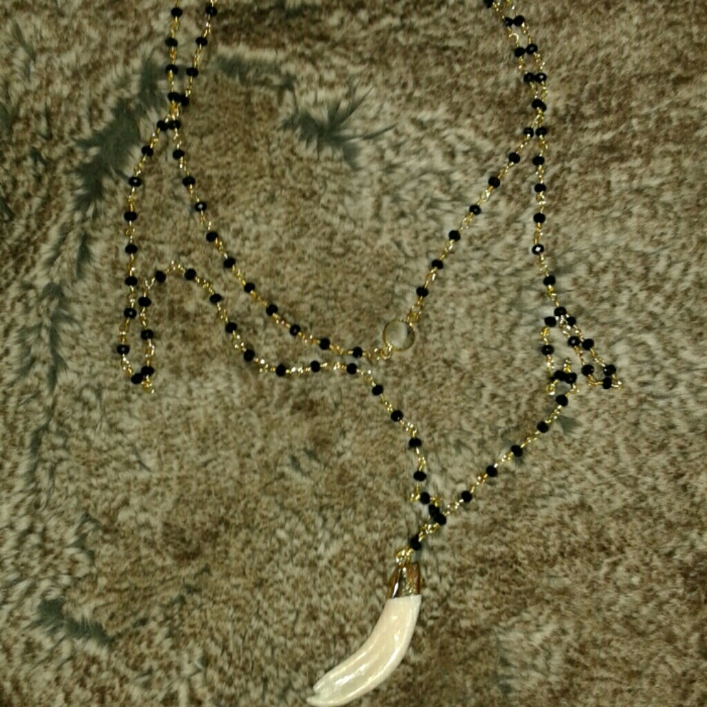 Long double necklace