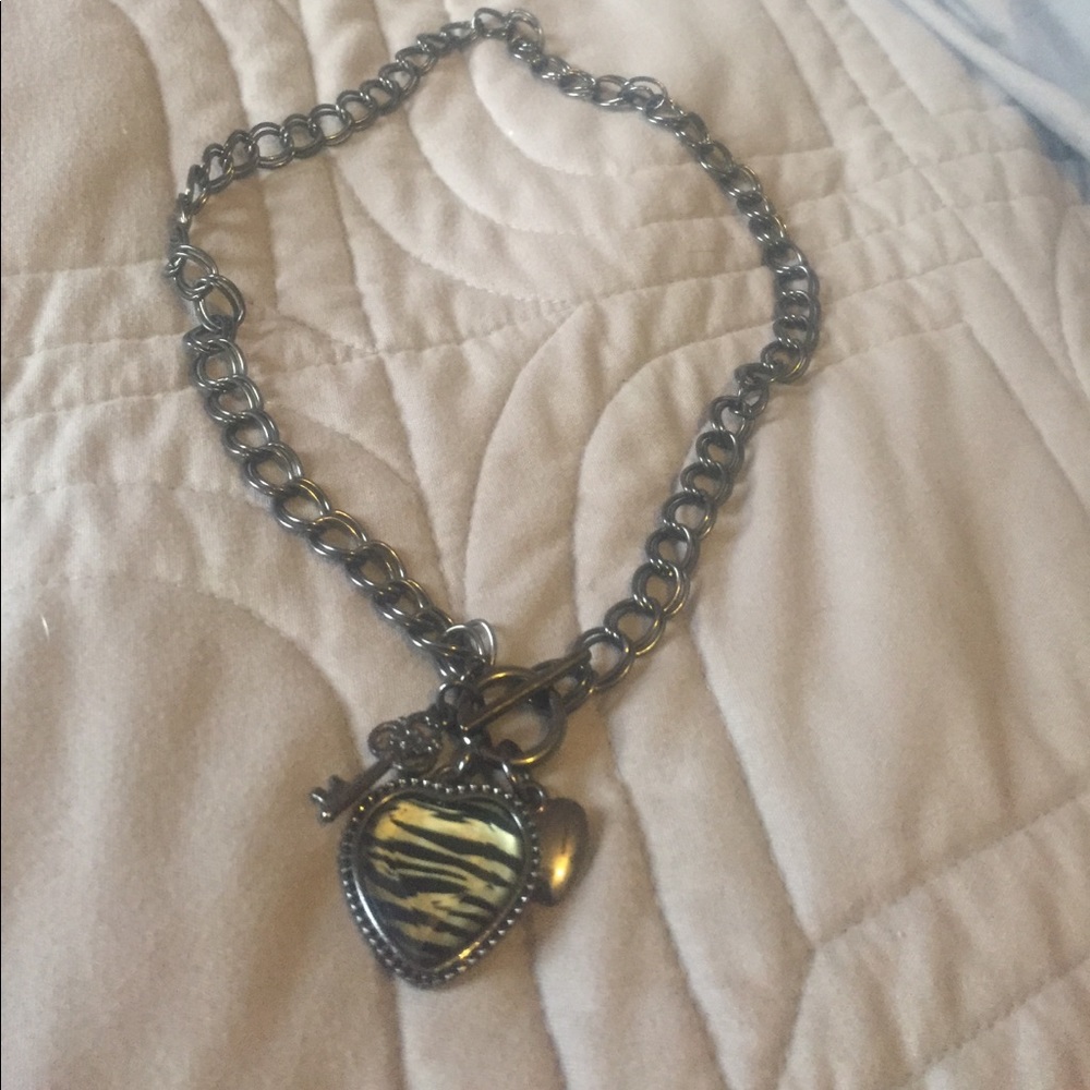 Black chain necklace!