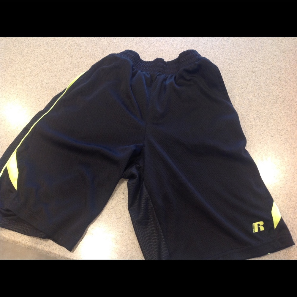 Russell Boys Black Shorts