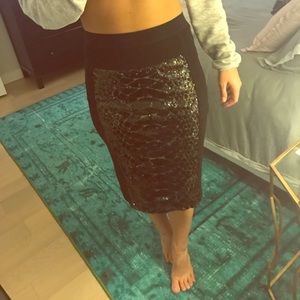 BCBG Maxazria Sequin Skirt