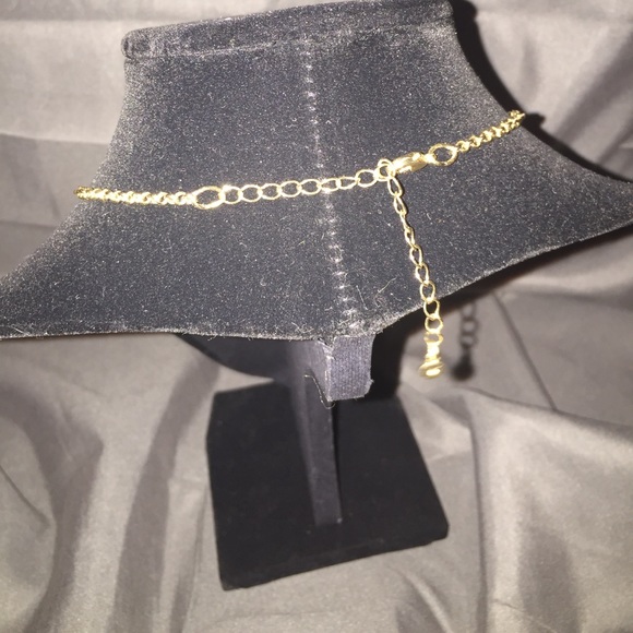 🌟B2G1F🌟 Iridescent blue and gold necklace - Picture 3 of 3