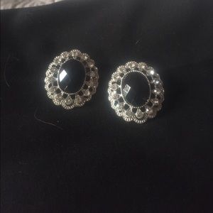 Black and Silver earrings!