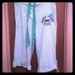 PINK Spring capris pj's