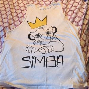 Lion King tank top