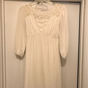 Off white dress