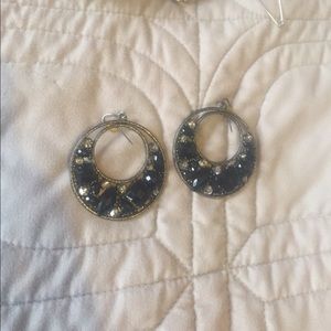 Black and Silver earrings!