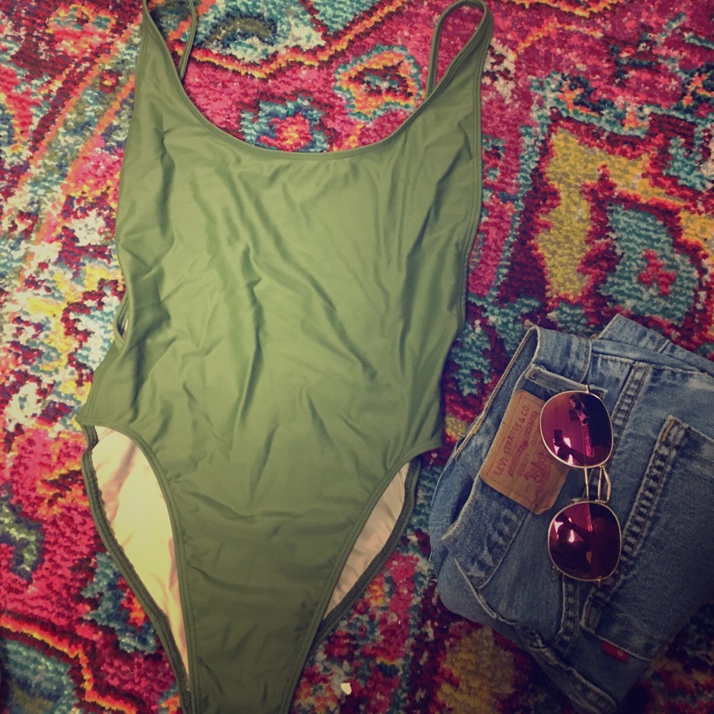 American Apparel One Piece Swimsuit
