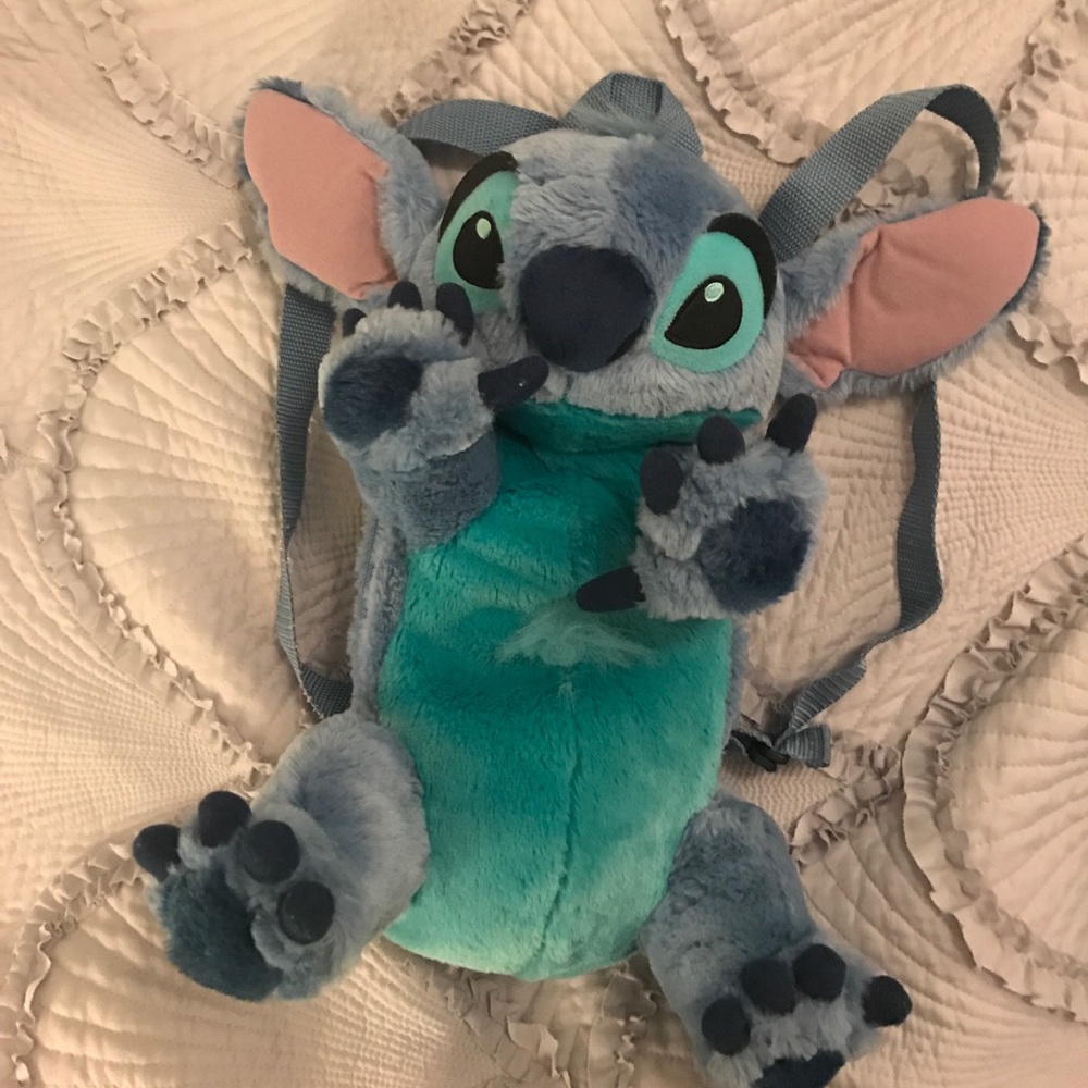 Plush Stitch backpack from Walt Disney World