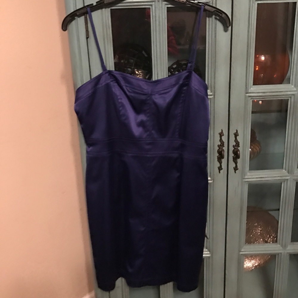 Forever 21 Satan blue spaghetti strap dress