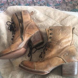 Free People Bed Stu Miner Lace Boots