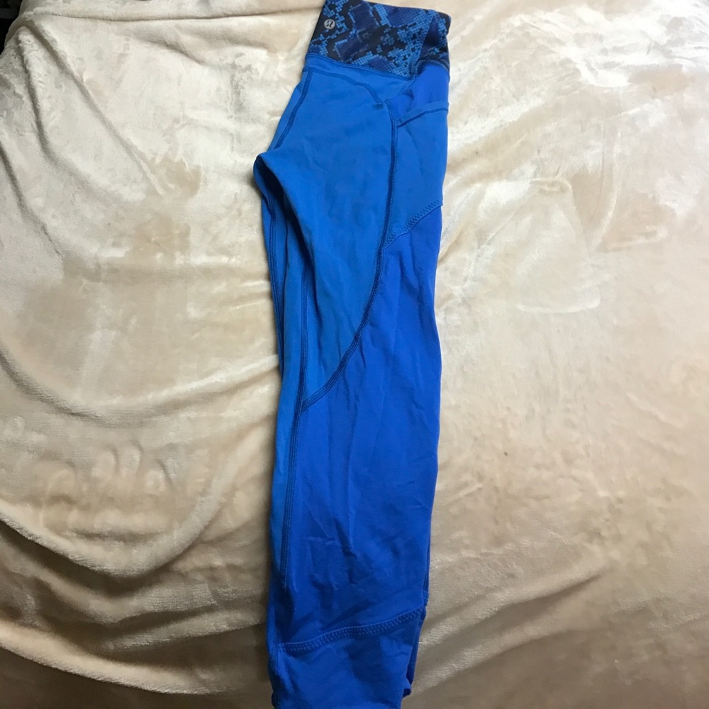 Lulu lemon blue leggings