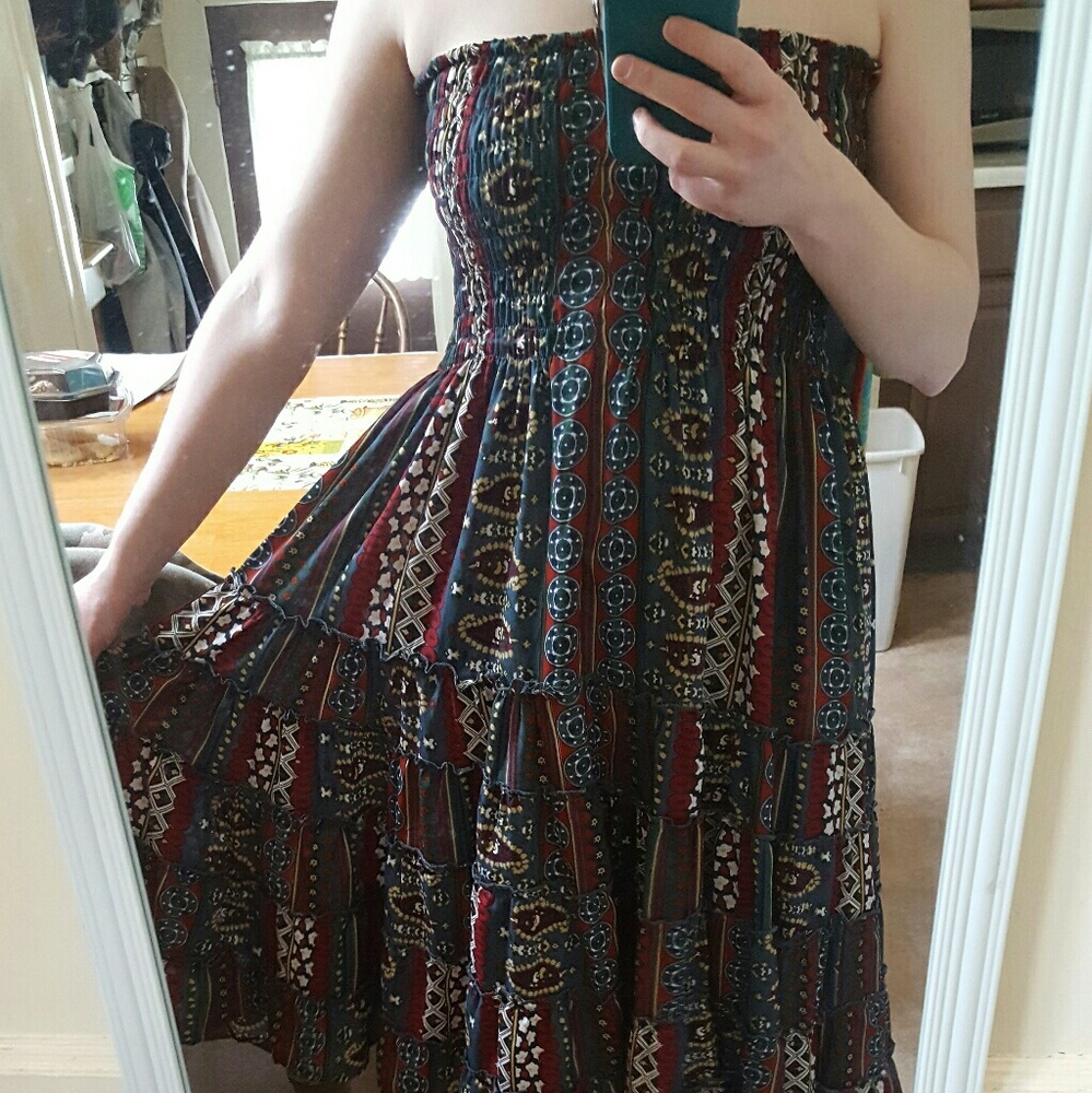 Boho maxi dress