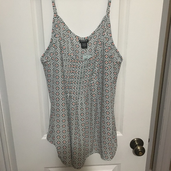 Torrid adjustable spaghetti strap tank top. - Picture 4 of 4