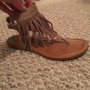 Fringe Sandals