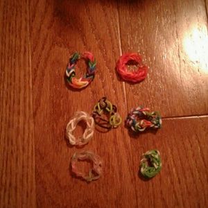 Stylish Rainbow Loom Rings
