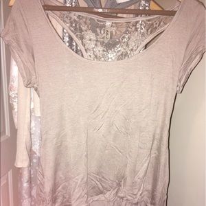 Grey / brown casual shirt