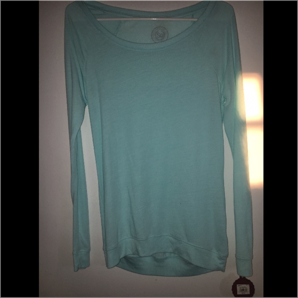 Aqua Mint Soft Shirt long sleeve