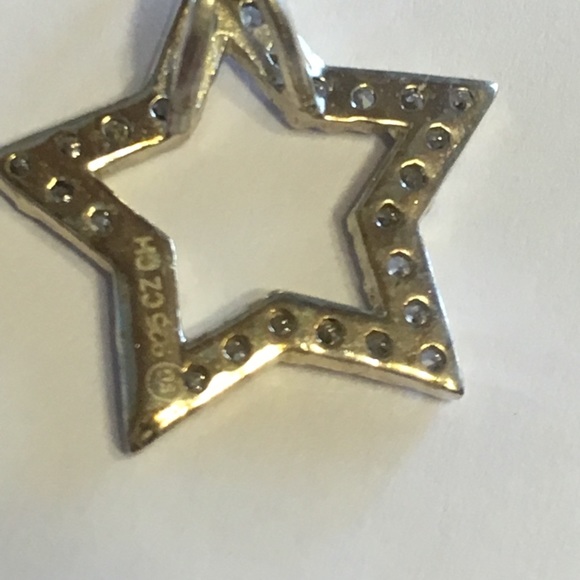 Sterling silver chain and star charm - Picture 3 of 4