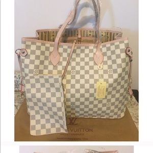 MM Damier Handbag Neverfull repost