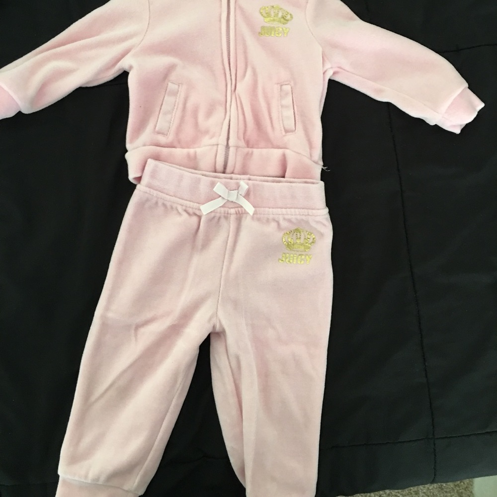 Infant juicy couture outfit