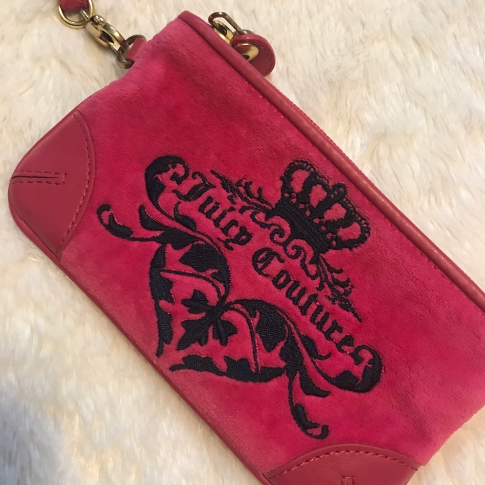 Juicy Couture Velour Wristlet