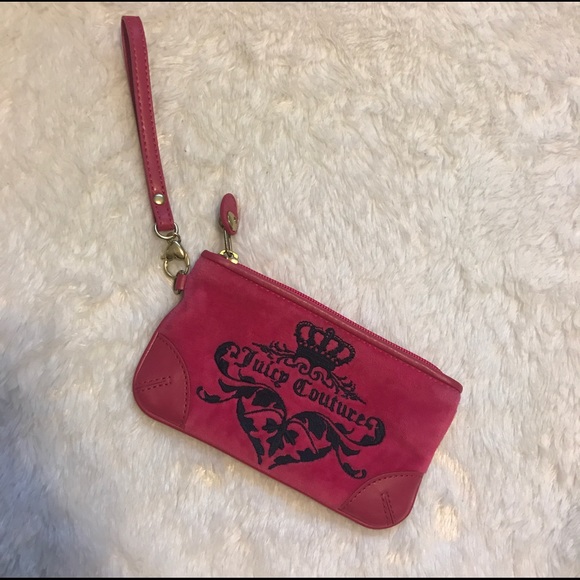 Juicy Couture Velour Wristlet - Picture 2 of 4