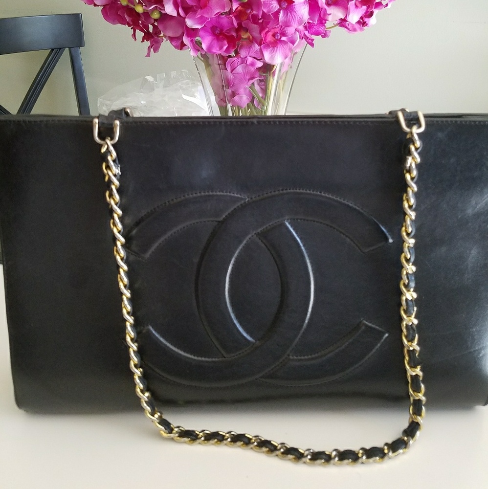 Authentic vintage leather Chanel