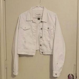 White Jean Jacket!