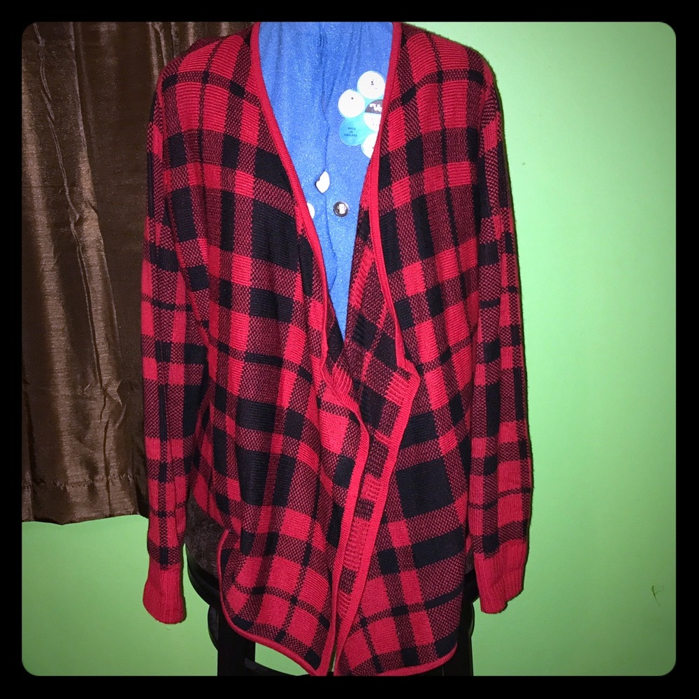 Flannel Sweater