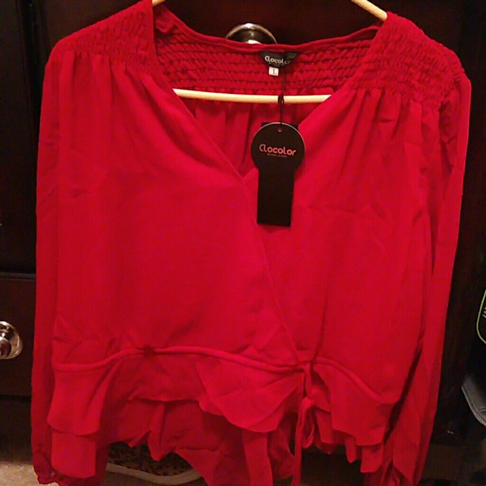 Red Blouse