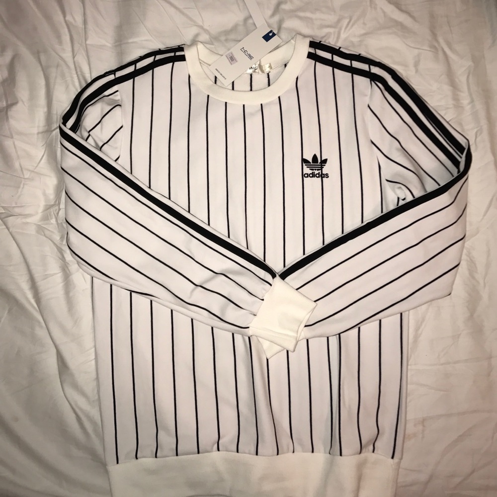 Adidas crewneck jacket