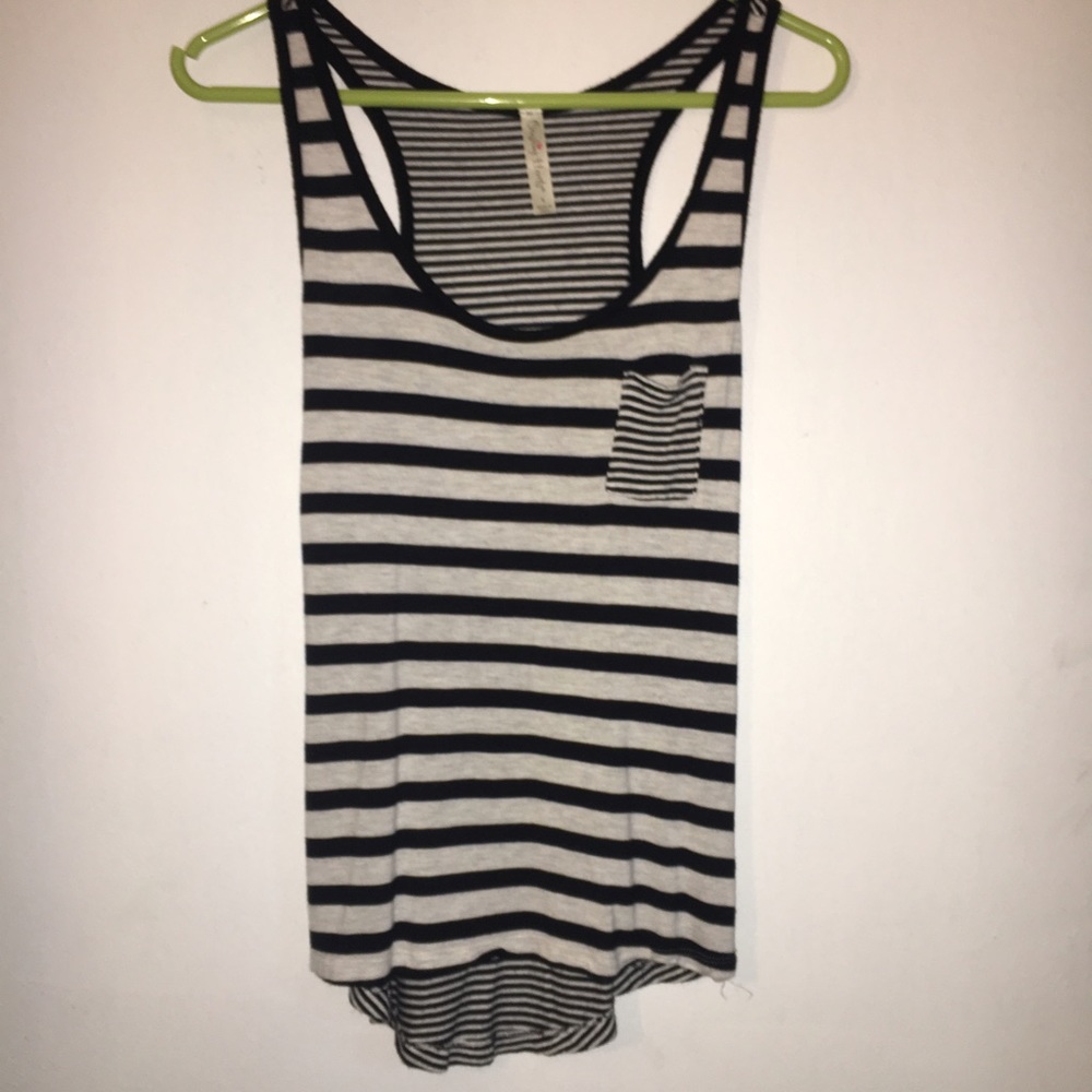 Black and White Tank Top