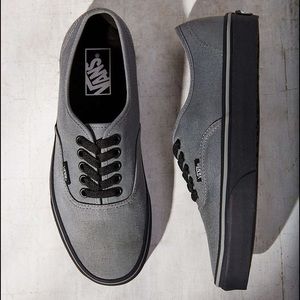 Vans Authentic Black Sole Sneakers