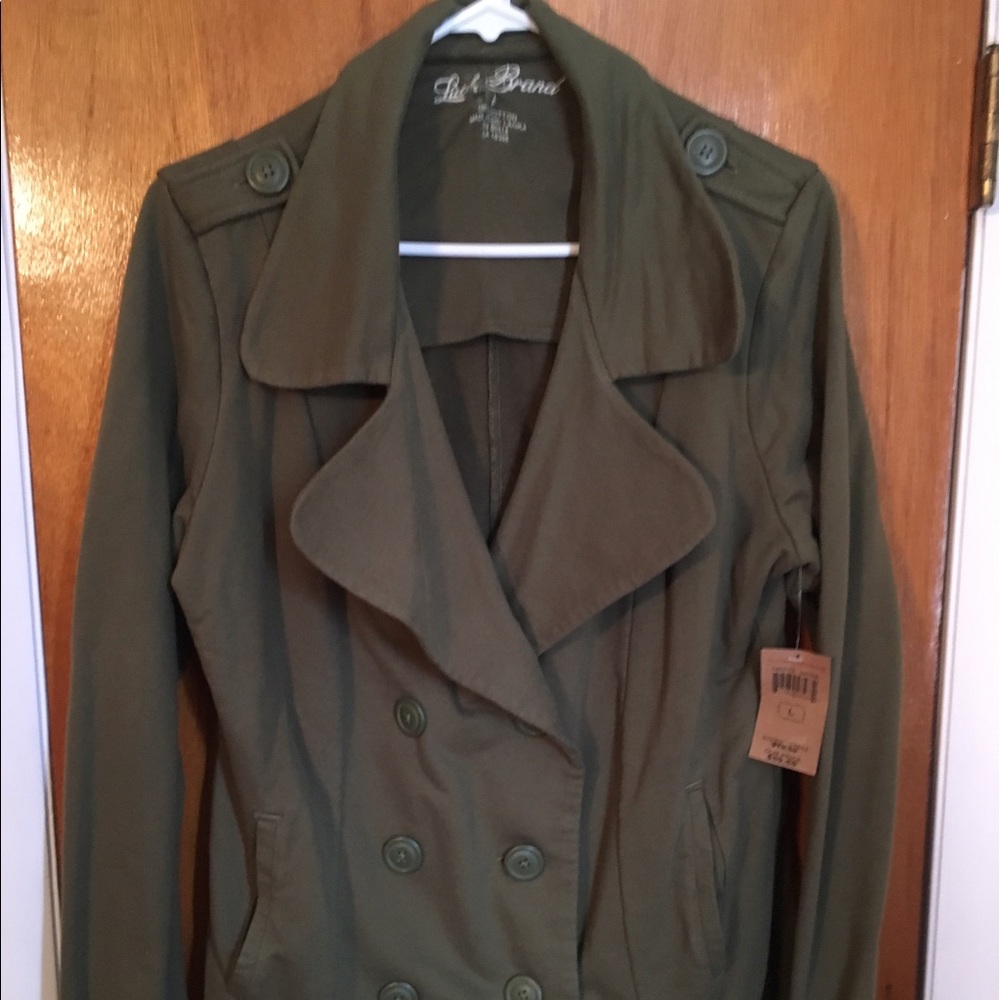 Lucky Brand Green Blazer