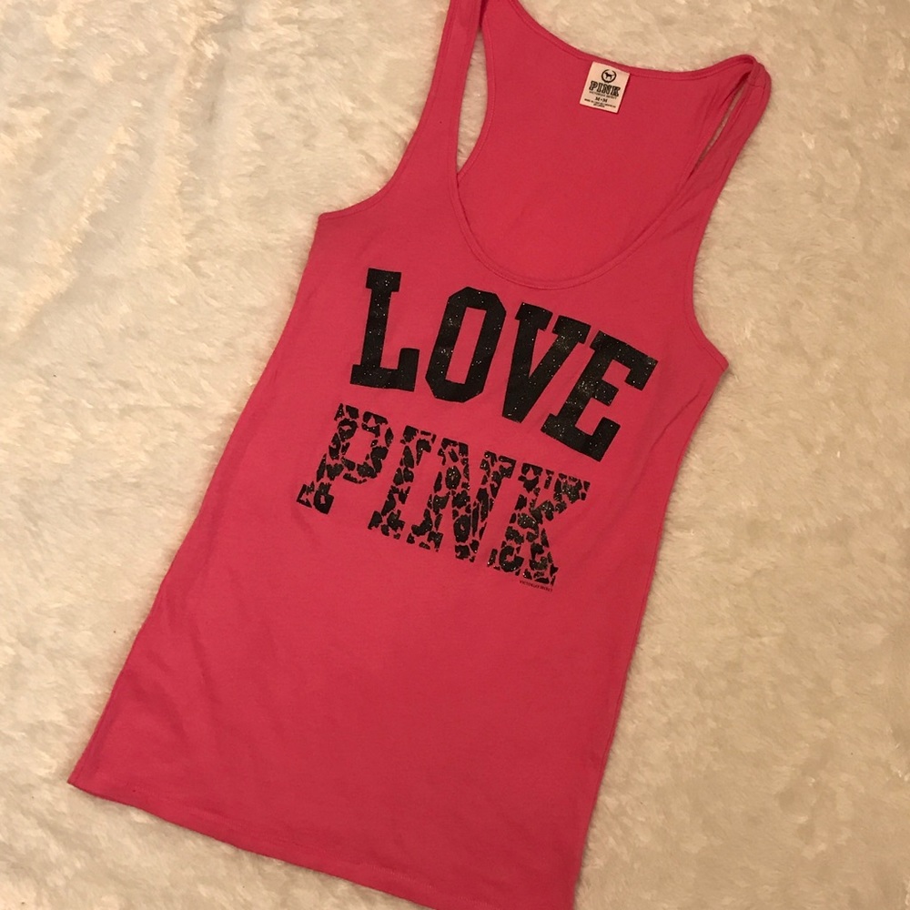 ❌SOLD❌PINK Victoria's Secret Tank Top