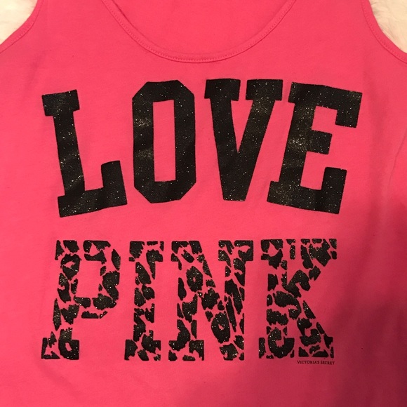 ❌SOLD❌PINK Victoria's Secret Tank Top - Picture 3 of 4