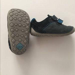 Leather Clarks first walkers