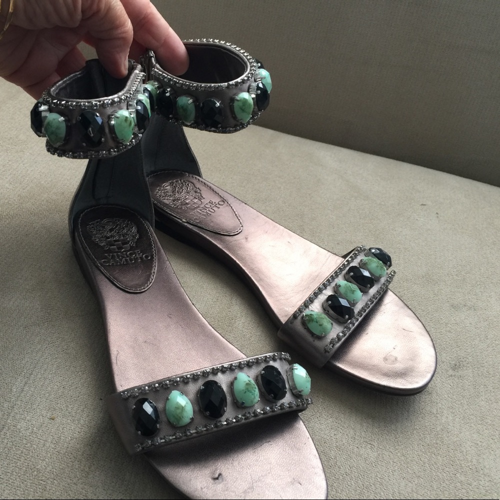 Vince Camuto Leather Sandal, size 6.5