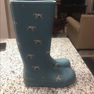 JCrew Hound Dog Rainboots