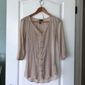 Tillys Long Button Down Blouse/Dress