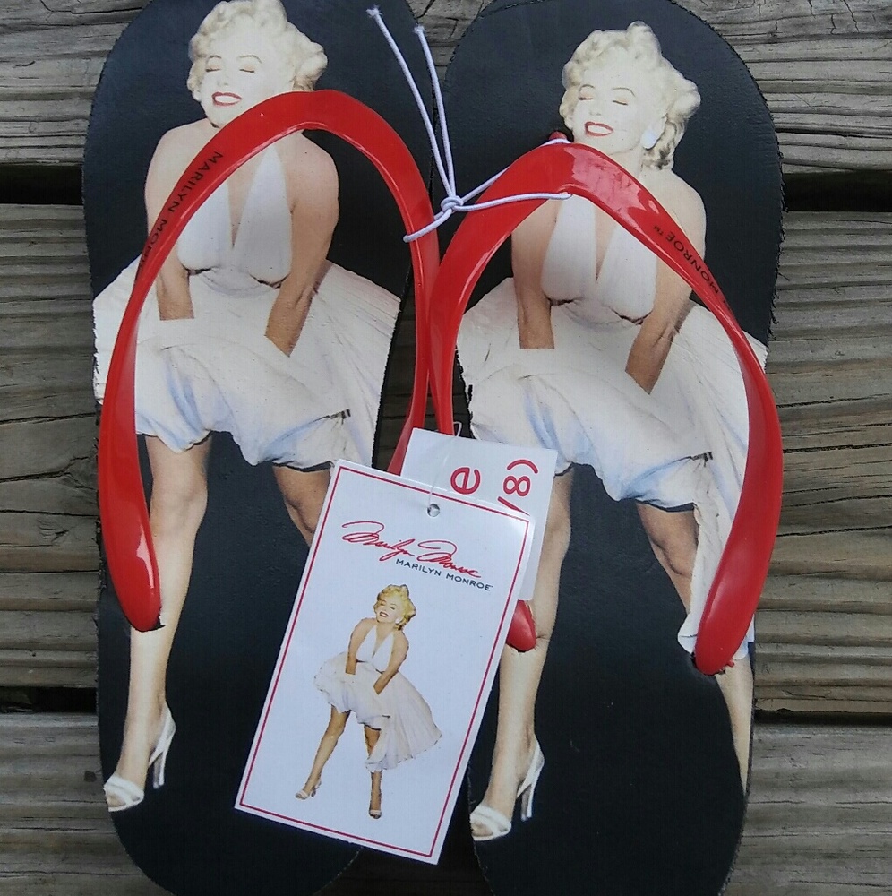 Marilyn monroe flip flops