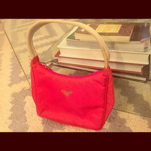Prada bag red