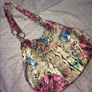 Medium sized colorful purse