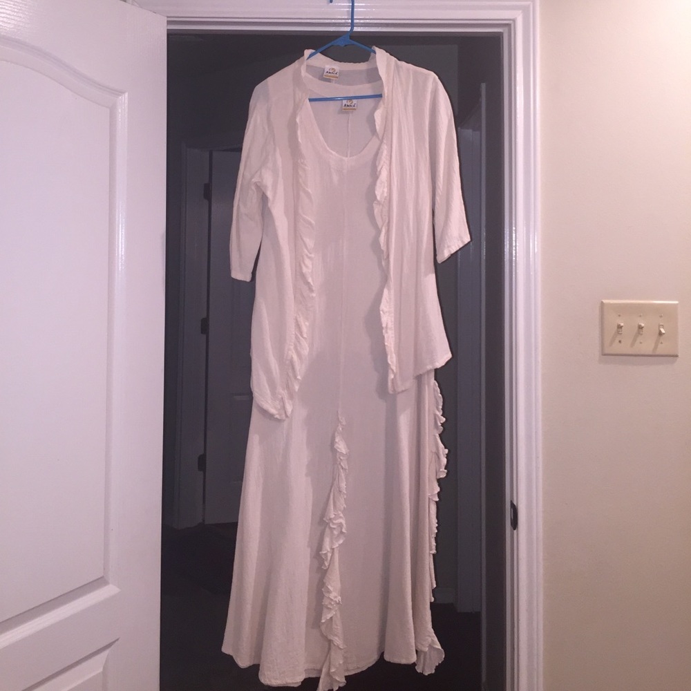 Abaca dress cotton material