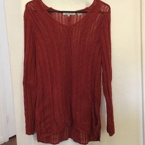 Rust sweater