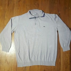 LACOSTE QUARTERZIP (W/ BUTTONS)